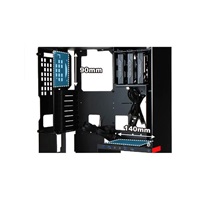 IN WIN skříň 904 Plus, Midi Tower, bez zdroje, Black