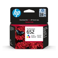 HP 652 Tri-color Original Ink Advantage Cartridge, , F6V24AE