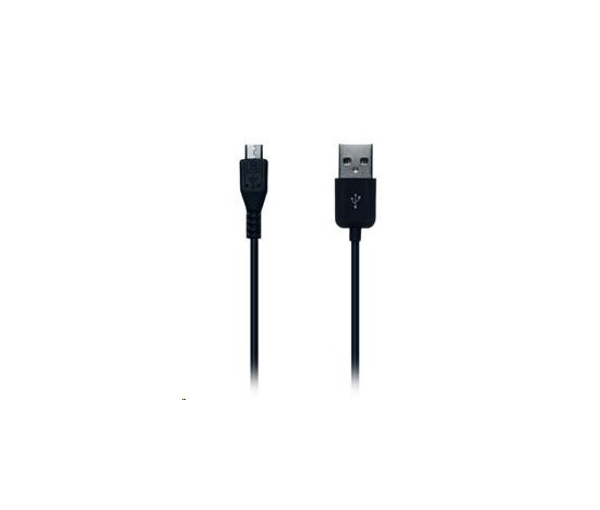 CONNECT IT Wirez kabel HQ microUSB - USB, černý, 2m