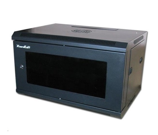 XtendLan 19" nástěnný rozvaděč 6U 600x450