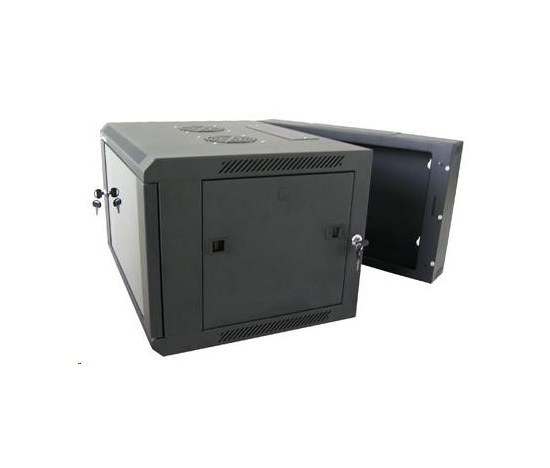 XtendLan 19" dvoudílný nástěnný rozvaděč 12U 600x550