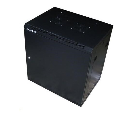 XtendLan 19" nástěnný rozvaděč 12U 600x450 - proti vykradení