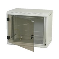 Triton 19" rozvaděč jednodílný 6U/500mm, celoskleněné dveře