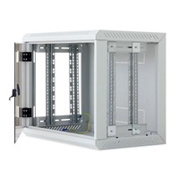 TRITON 19" jednodílný rozvaděč 9U/600mm, odnímatelné boční kryty