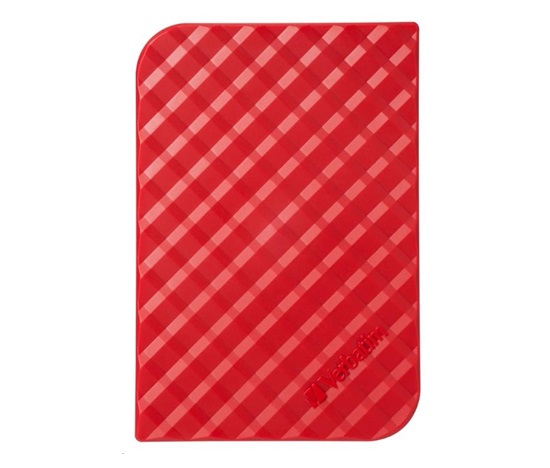 VERBATIM Externí HDD 1TB Store 'n' Go Portable Hard Drive USB 3.0, Red GEN II