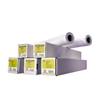 HP Universal Coated Paper, 124 microns (4.9 mil) • 90 g/m2 (24 lbs) • 914 mm x 45.7 m, Q1405B