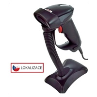 Virtuos laserová čtečka HT-900A, USB (emulace klávesnice/RS232), černá