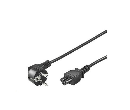 PREMIUMCORD Kabel napájecí 230V pro NTB (3pin, Schuko, trojlístek) 5m