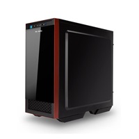 IN WIN skříň 503 Black, Midi Tower, průhledný bok, USB 3.0, bez zdroje, Black