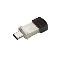 TRANSCEND Flash Disk 32GB JetFlash®890S OTG, USB 3.1 Type-C/A (R:90/W:30 MB/s) stříbrná