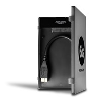 AXAGON ADSA-1S6, USB 3.2 Gen 1 - SATA 6G SSD/HDD adaptér vč. 2.5" pouzdra