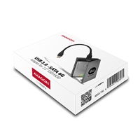 AXAGON ADSA-1S6, USB 3.2 Gen 1 - SATA 6G SSD/HDD adaptér vč. 2.5" pouzdra