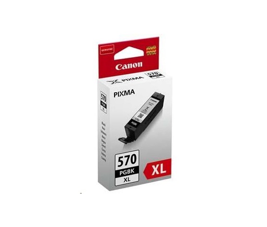 CANON CARTRIDGE PGI-570XL PGBK pigmentová černá pro PIXMA MG575x, MG685x, MG775x, TS505x, TS605x, TS805x (500 str.)