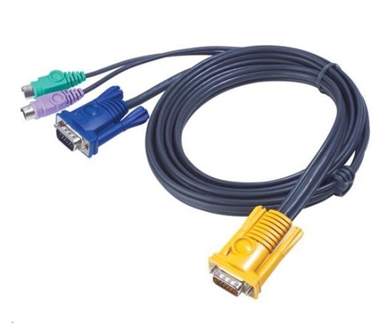 ATEN KVM sdružený kabel k CS-12xx, CS-231 PS/2, 6m
