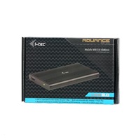 i-tec USB 3.0 MySafe AluBasic Advance rámeček na externí pevný disk 6.4 cm / 2.5" pro SATA I/II/III HDD SSD, hliníková k