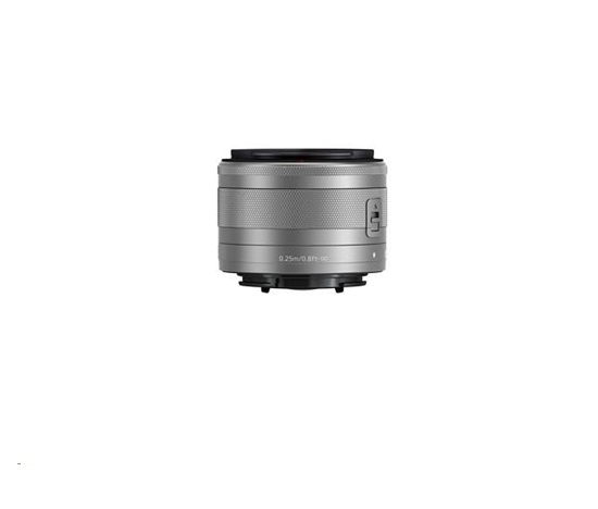 Canon EF-M 15-45mm f/3.5-6.3 IS STM objektiv - Silver