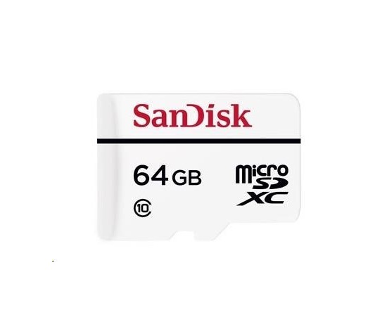 SanDisk MicroSDXC karta 64GB High Endurance Video (20MB/s Class 10)