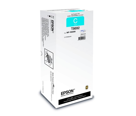 EPSON Ink čer Recharge XXL for A3 – 75.000str. Cyan  735,2 ml, BAR 75 000 stran