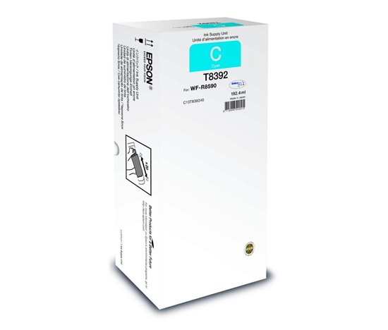 EPSON Ink bar Recharge XL for A3 – 20.000str. Cyan  192,4 ml, BAR 20 000 stran