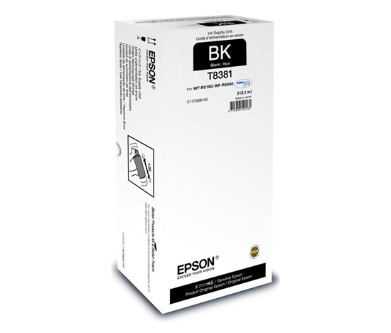EPSON Ink čer Recharge XL for A4 – 20.000str. Black  318,1 ml