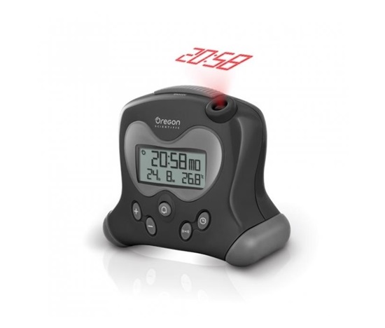 Oregon RM313PBK - digitální budík s projekcí času