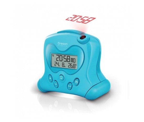 Oregon RM313PB - digitální budík s projekcí času