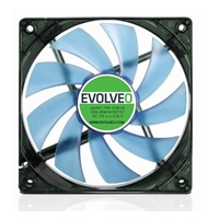 EVOLVEO 12L1BL ventilátor 120mm, 4 LED modrý, 3pin