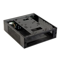 CHIEFTEC skříň Compact Series/mini ITX, IX-03B, Black, Alu, 85W zdroj CDP-085ITX