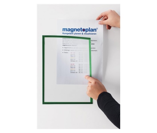Magnetický rámeček Magnetofix A4 šedá (5ks)