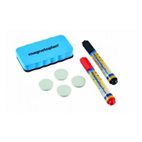 Popisovače, stěrka, magnety - Start sada Magnetoplan OPTIMAL