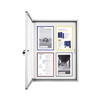 Vitrína magnetická Magnetoplan elegant venkovní 4 x A4