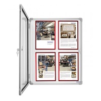 Vitrína magnetická Magnetoplan optimal vnitřní 4 x A4