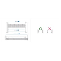 QNAP RAIL-B02 Sada kolejnic