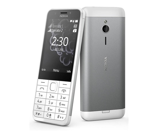 Nokia 230 Dual SIM, Silver