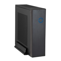 CHIEFTEC skříň Compact Series/mini ITX, IX-03B, Black, Alu, 120W adaptér CDP-120ITX