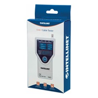 Intellinet Cable Tester, 5-in-1, RJ45, RJ11, USB, Firewire, BNC