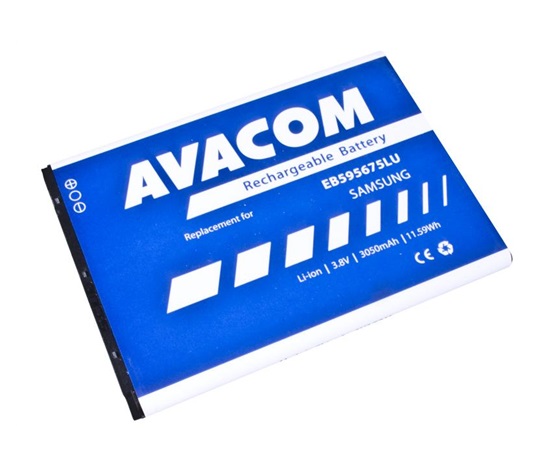 AVACOM baterie do mobilu Samsung Galaxy Note 2, Li-Ion 3,8V 3050mAh (náhrada EB595675LU)