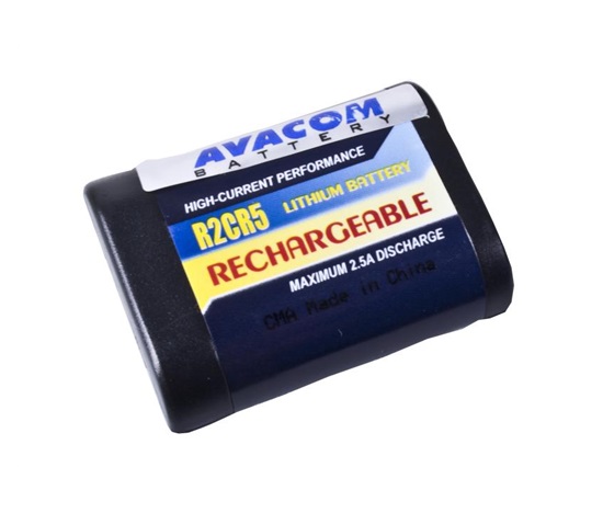 AVACOM nabíjecí fotobaterie Canon 2CR5, Kodak KL2CR5, Pentax 2CR5 Li-Fe 6V 500mAh 3Wh