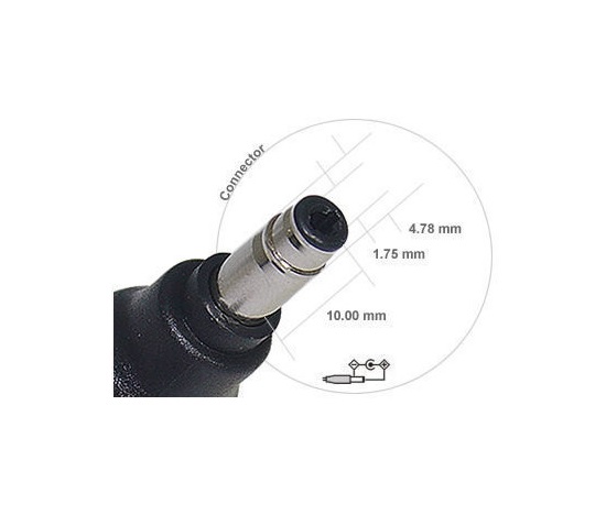 AVACOM nabíjecí Jack pro Notebooky C1 (4,8mm x 1,7mm) pro Asus, HP, LG, Sony