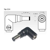 AVACOM nabíjecí Jack pro Notebooky C24 (7,4mm x 5,1mm pin) pro HP/Compaq