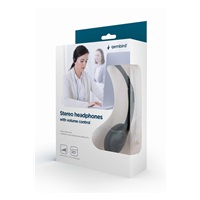 GEMBIRD sluchátka MHP-123, černá