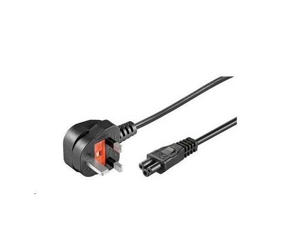 PREMIUMCORD Kabel napájecí 230V/10A, přímý pro Velkou Británii, 2m