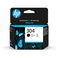 HP 304 Black Ink Cartridge (120 pages)