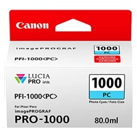Canon CARTRIDGE PFI-1000PC photo azurová pro ImagePROGRAF PRO-1000 (600 str.)
