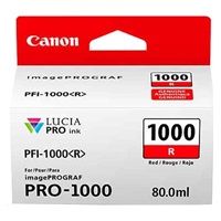 Canon CARTRIDGE PFI-1000R červená pro ImagePROGRAF PRO-1000 (935 str.)