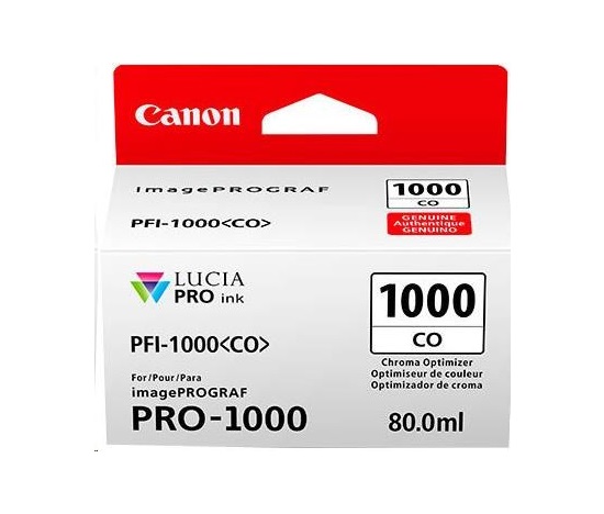 Canon CARTRIDGE PFI-1000CO bezbarvá pro ImagePROGRAF PRO-1000 (680 str.)