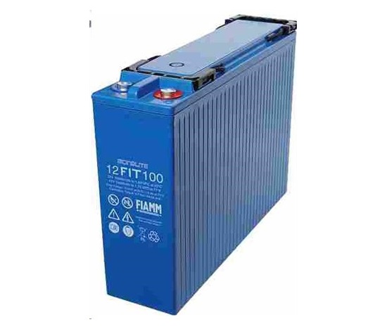Baterie - Fiamm 12 FIT 100/23 (12V/100Ah - M8) SLA baterie, životnost 12let
