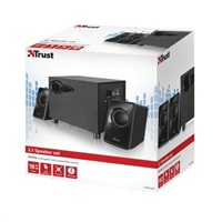 TRUST Reproduktory 2.1 Avora Subwoofer Speaker Set - black