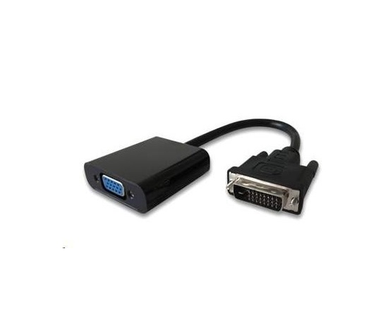 PREMIUMCORD Převodník DVI na VGA s krátkým kabelem