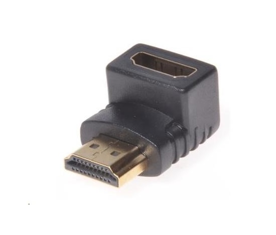 PREMIUMCORD Adapter HDMI M/F zahnutý do pravého úhlu